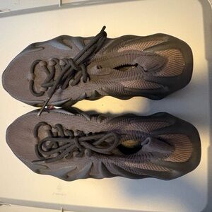 Yeezy Black and Gray Sneakers